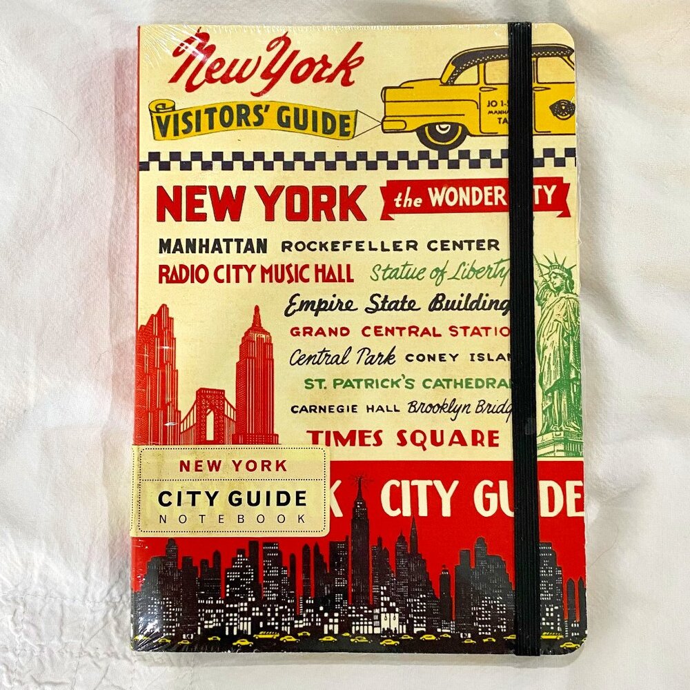 Cavallini & Co Vintage Style New York City Guide Notebook NWOT